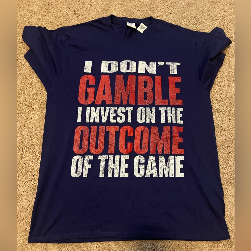 Gambling tee shirt